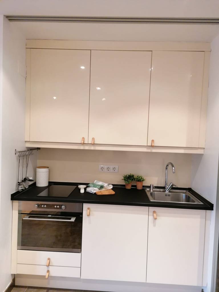 Cocina loft Paraíso Gijón