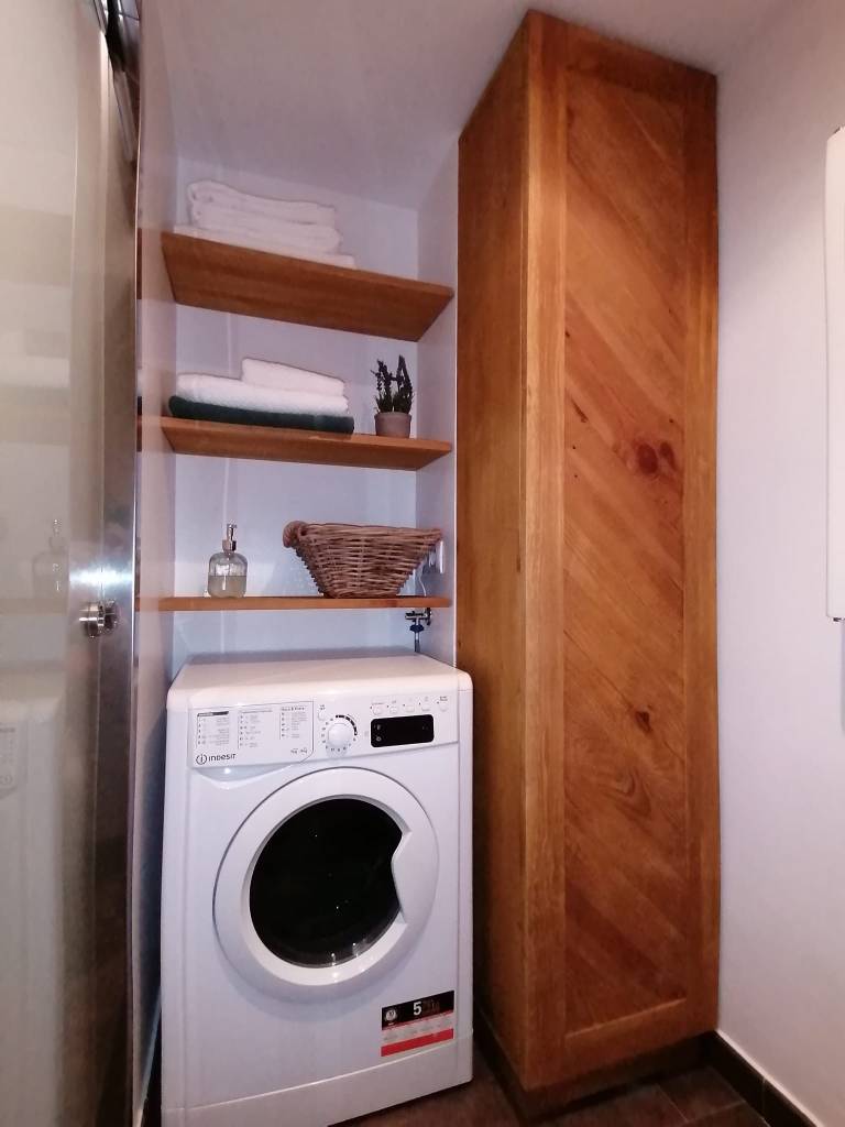 Zona lavadero loft Paraíso Gijón