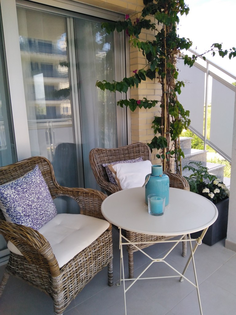 Terraza apartamento Paraíso Beach